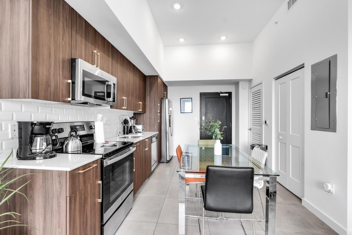 Urban Escape 3 Bed Unit Near Brickell And Wynwood Apartment Miami Exterior photo